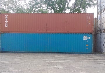 40 ft standard containers